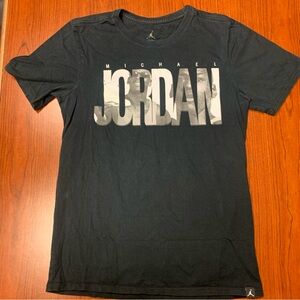 Jordan Youth Black Graphic Tee